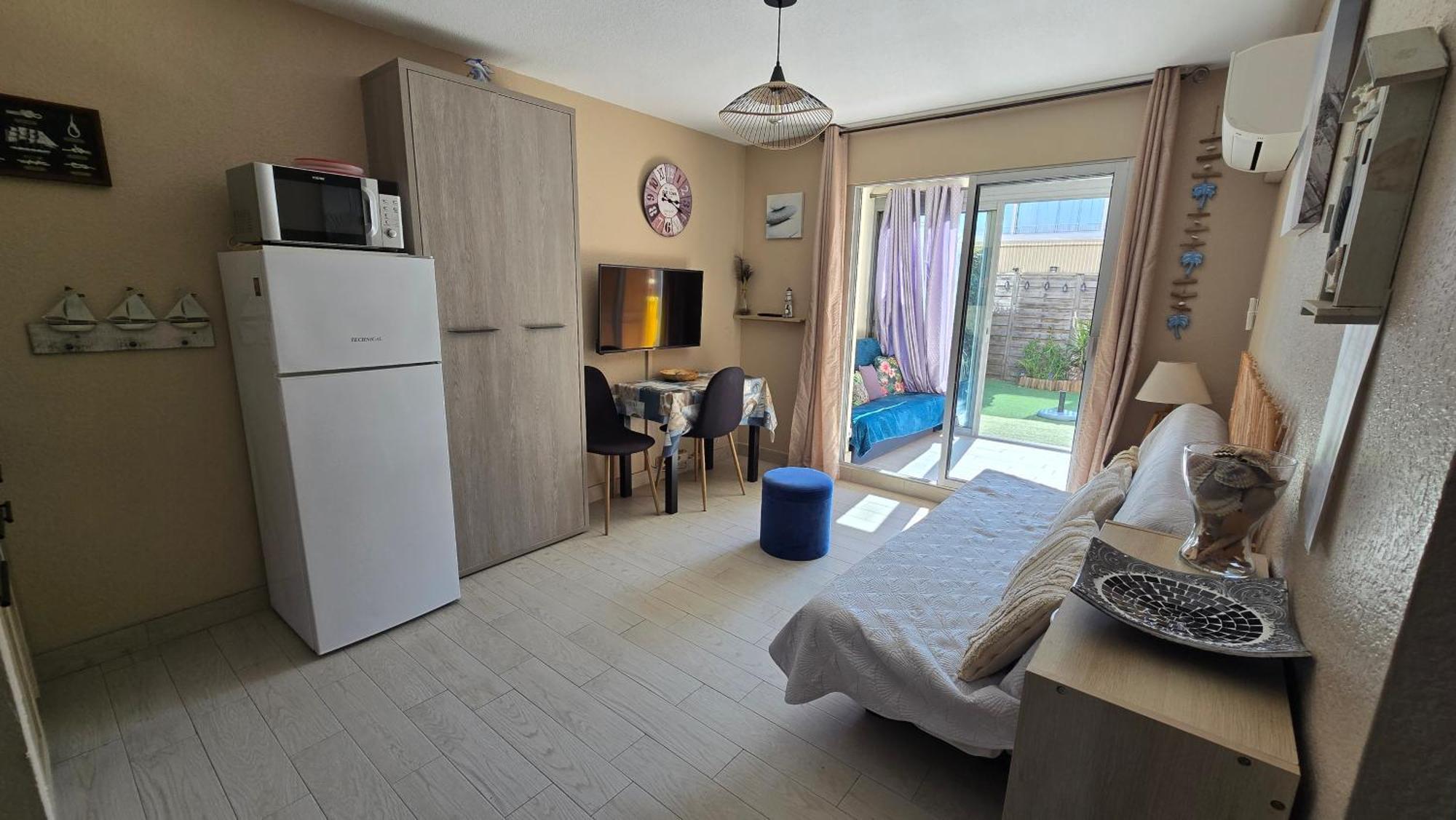Joli T2 Avec Jardin Plage Richelieu - 6 Personnes Agde Zewnętrze zdjęcie